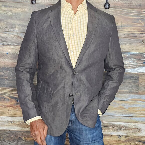 NWT Banana Republic Slim Fit 100% Linen Unconstructed...